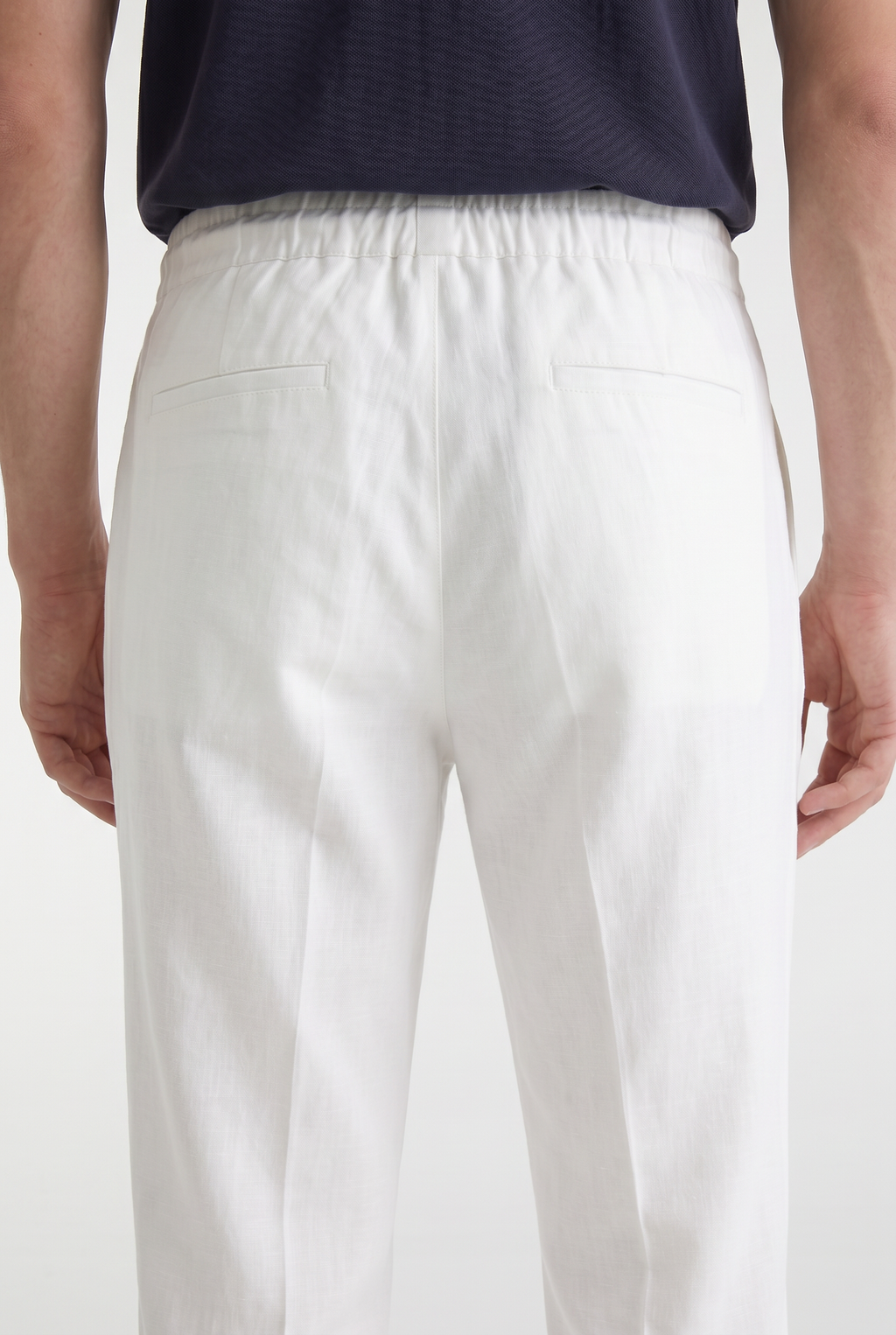Men’s Linen Drawstring Trousers