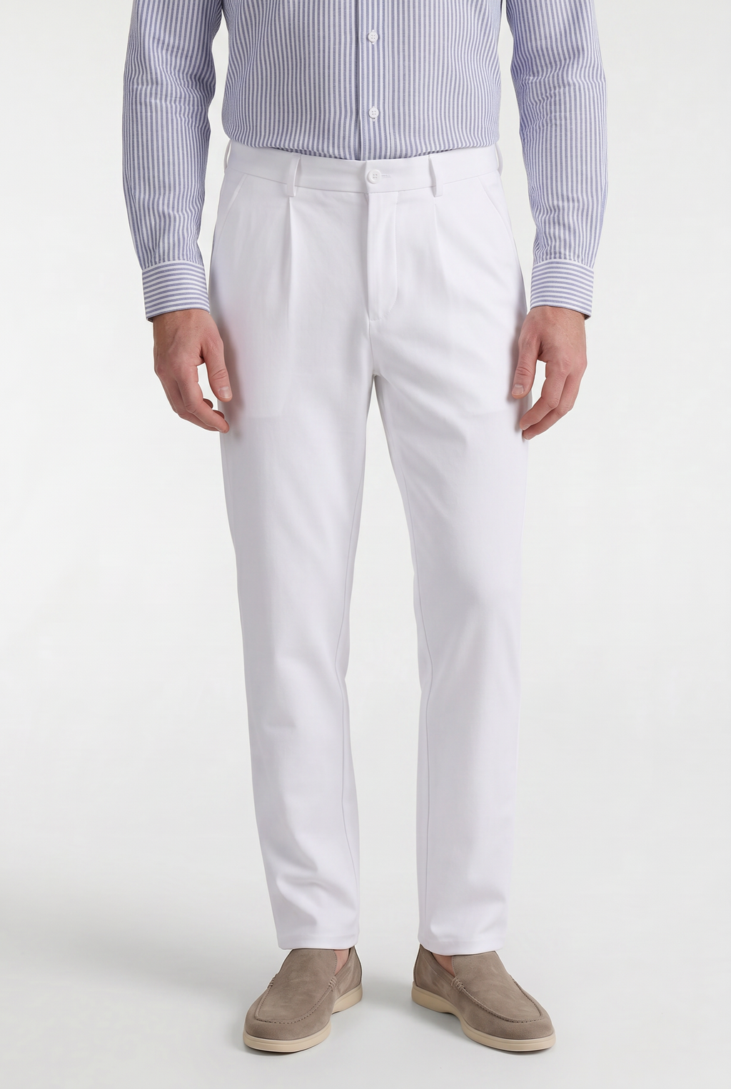 Men’s Pleated Tailored Trousers