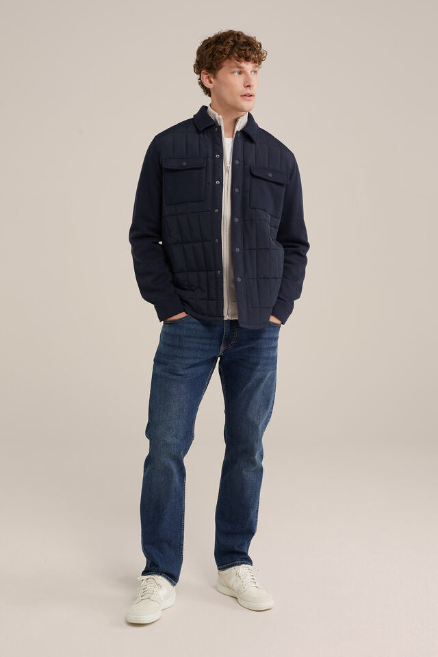 Men’s Slim Fit Fine-Knit Zip-Front Cardigan