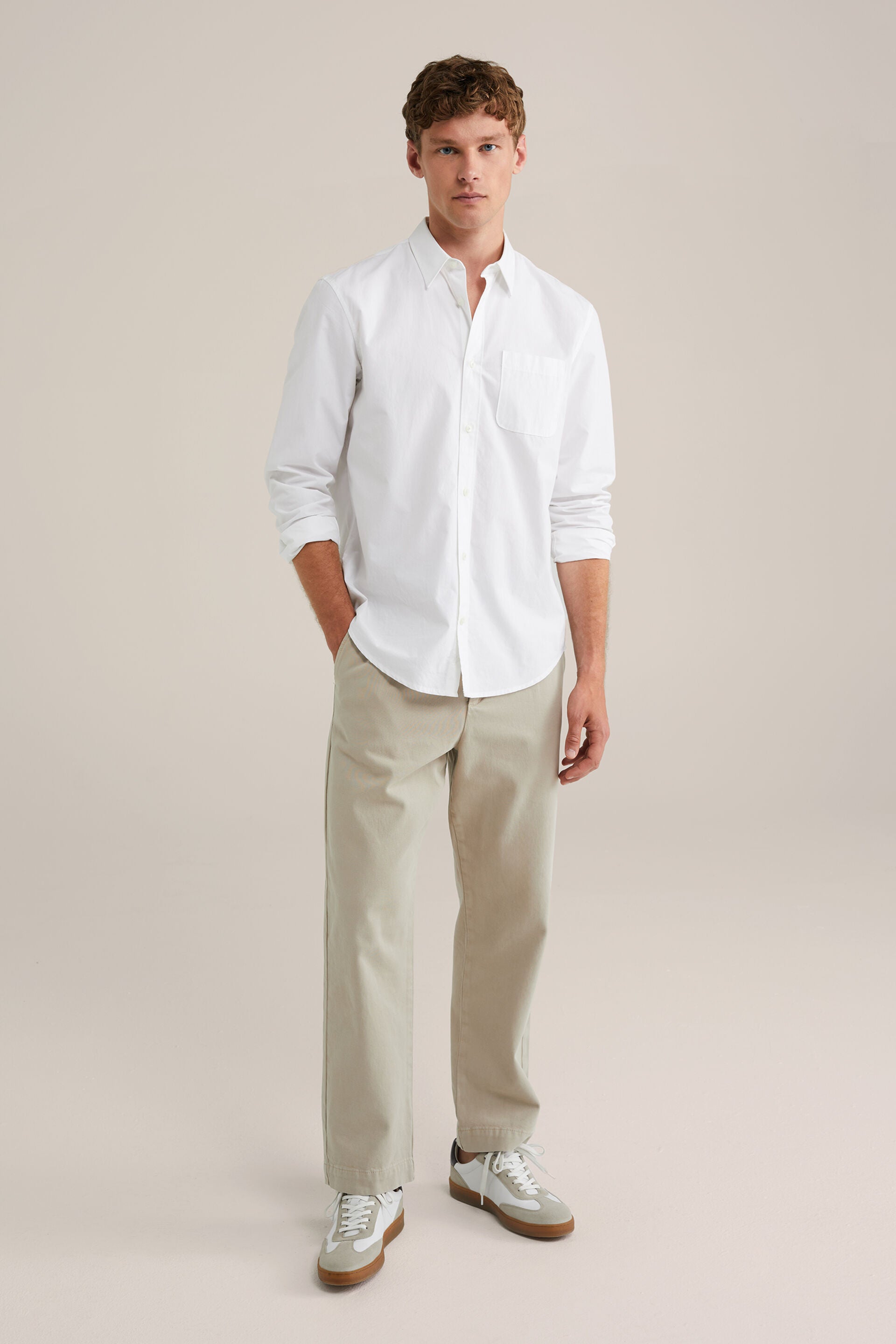 Men's Relaxed Fit Shirt With Stretch