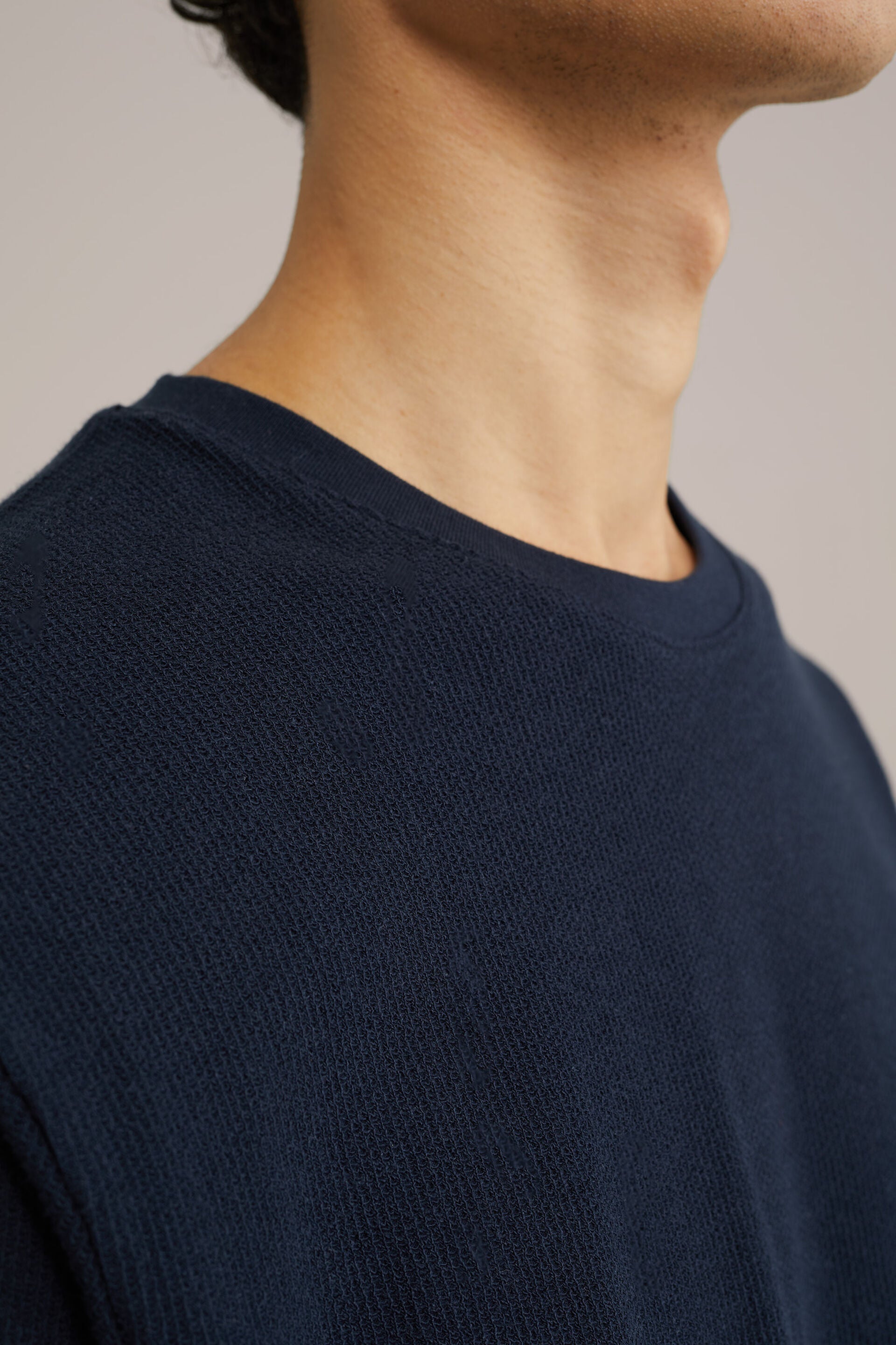 Men's Relaxed Fit Textured T-shirt