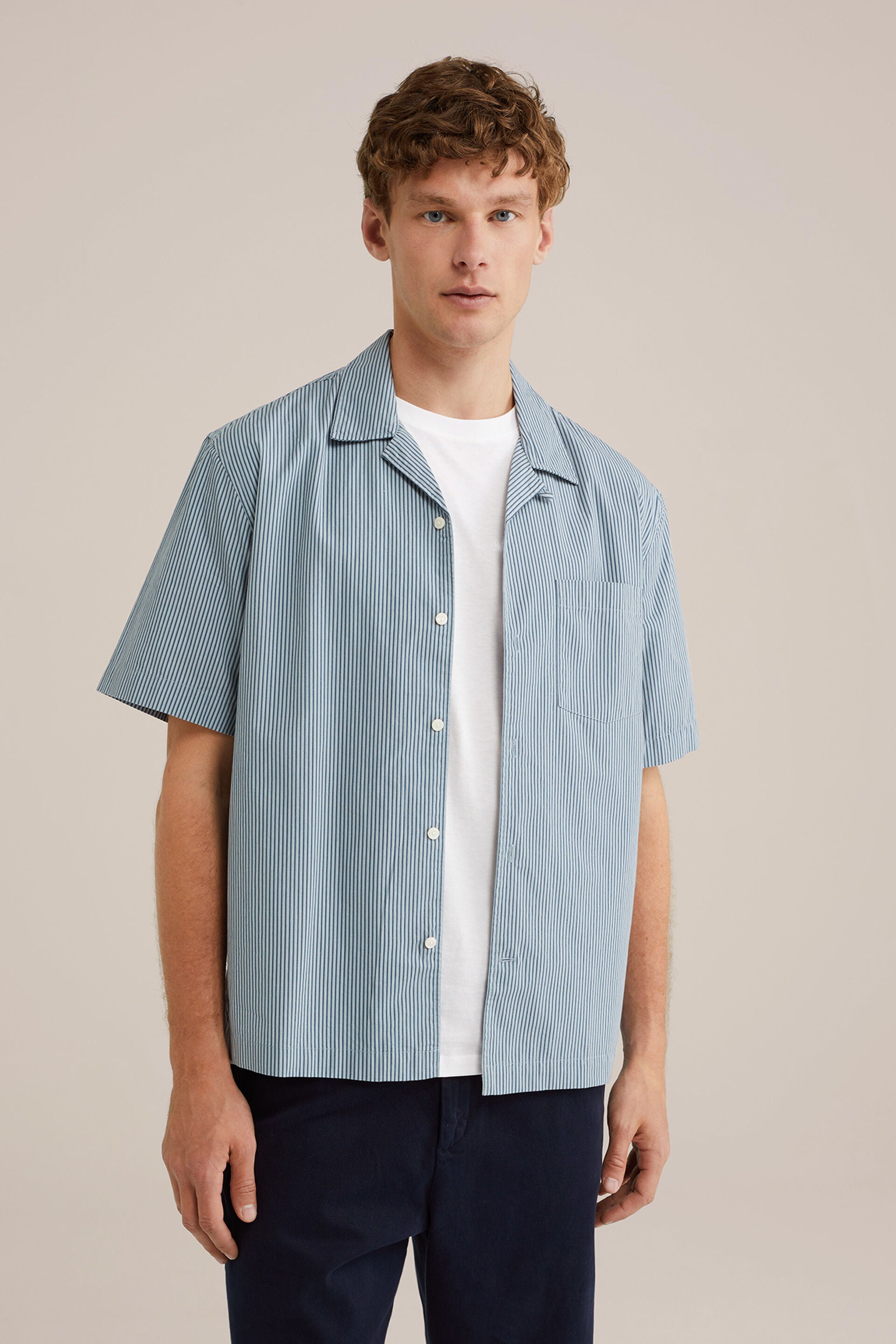 Men's Regular Fit Shirt With Stretch