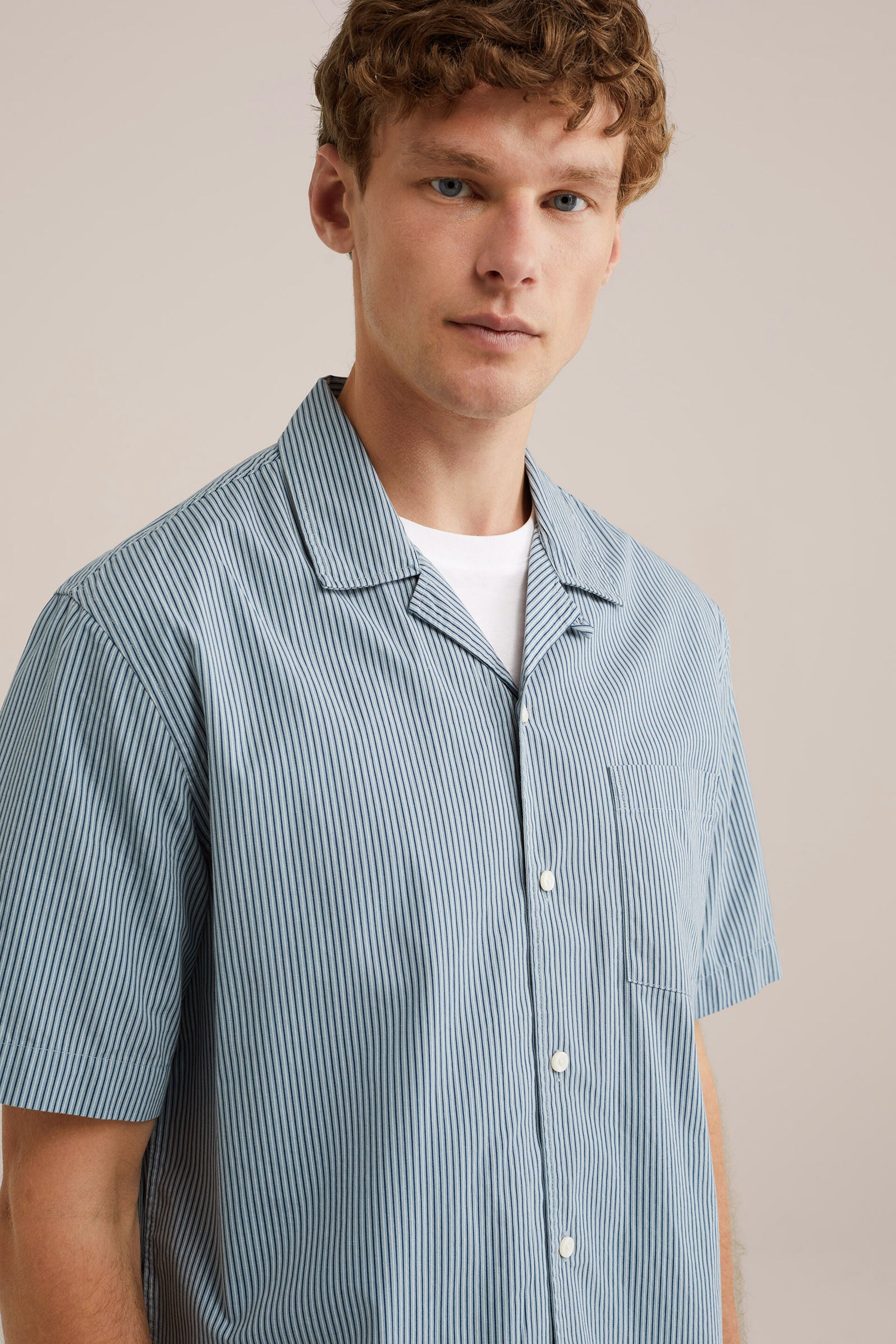 Men's Regular Fit Shirt With Stretch