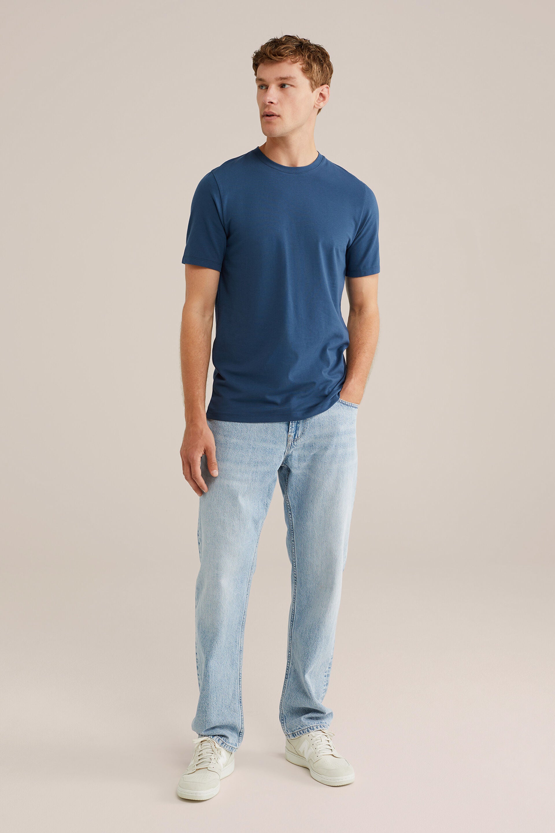Men's Regular Fit Textured T-Shirt