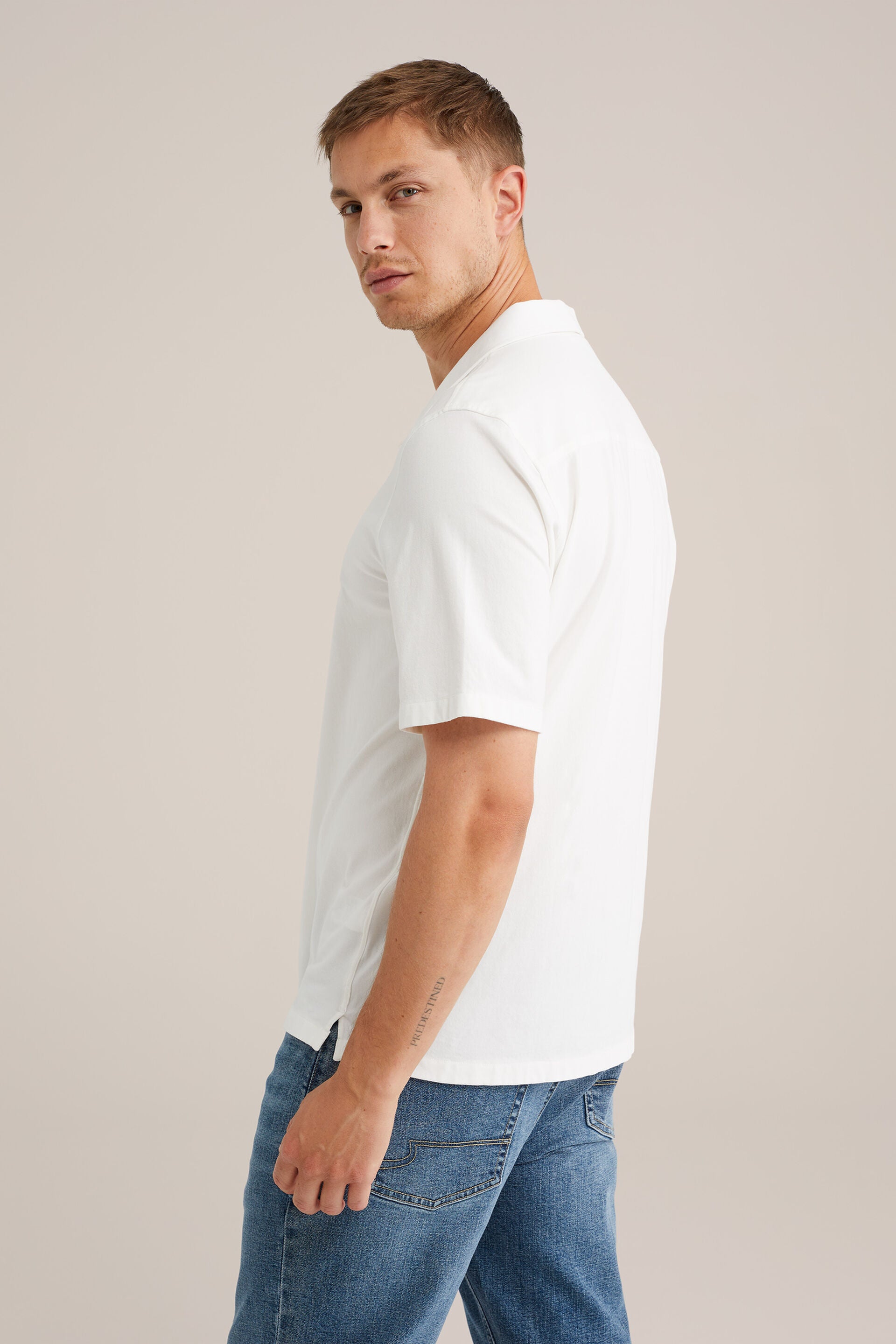 Men's Regular Fit Jersey Shirt