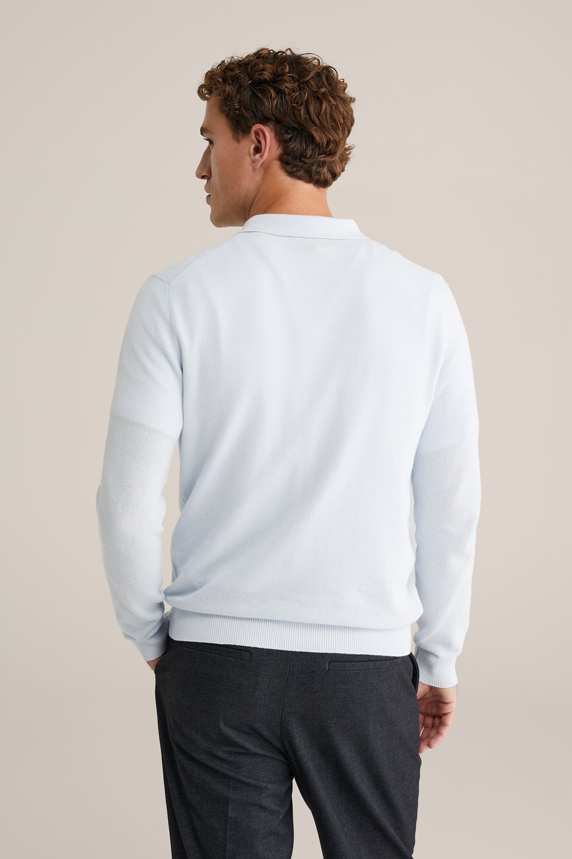 Men's Regular Fit Polo Shirt With Zip