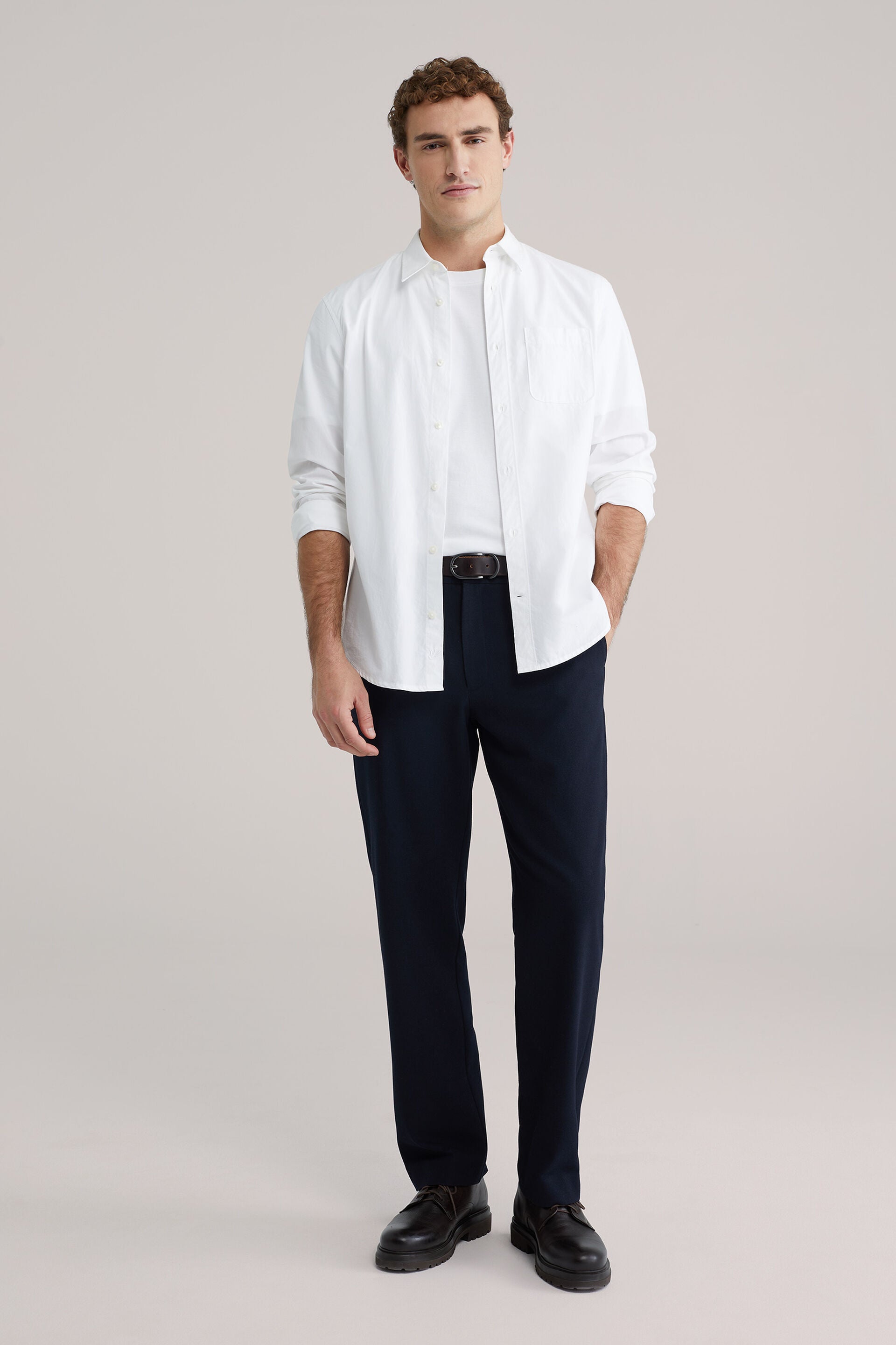 Men's Regular Fit Stretch Chinos