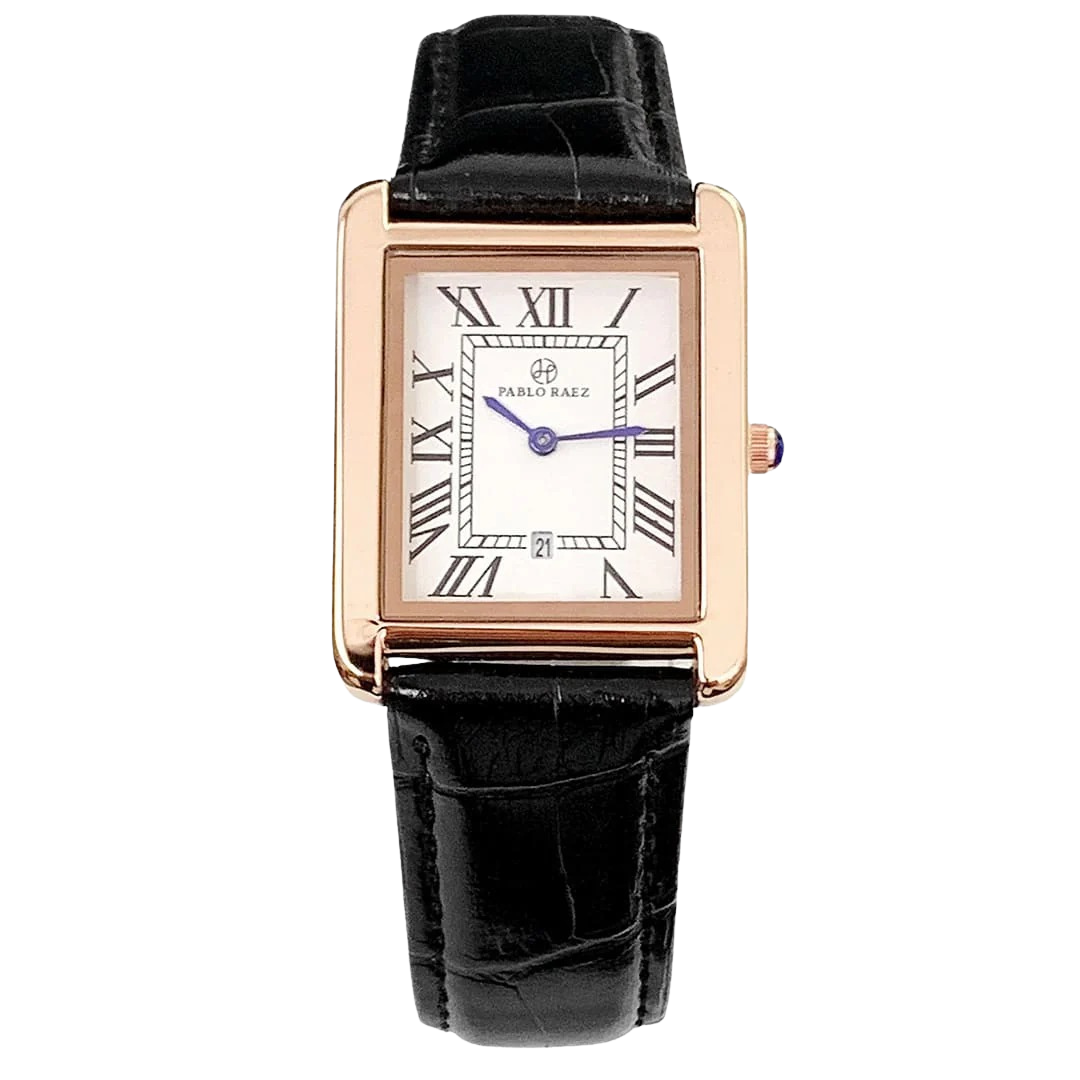 Men’s Watch — Pablo Raez (Leather Strap)