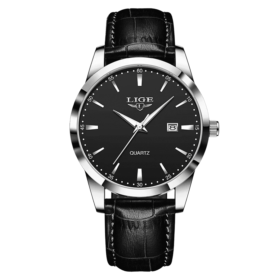 Men’s Watch — Paris (Leather Strap)