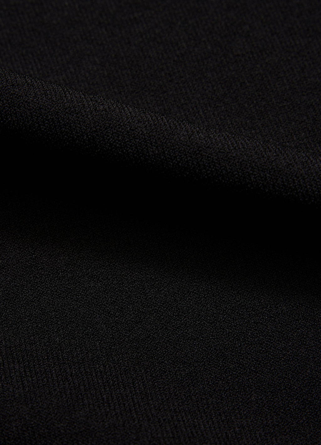 Rully Slim Tech Knit T-Shirt Black