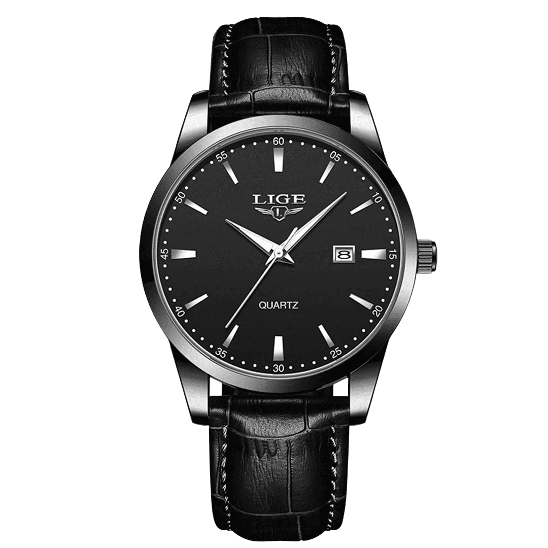 Men’s Watch — Paris (Leather Strap)
