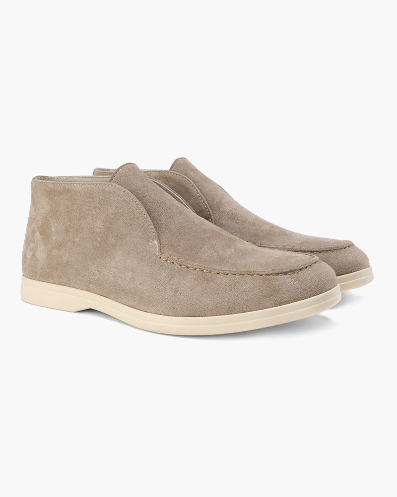 Men’s Old Money Suede Loafers - Mid-Top