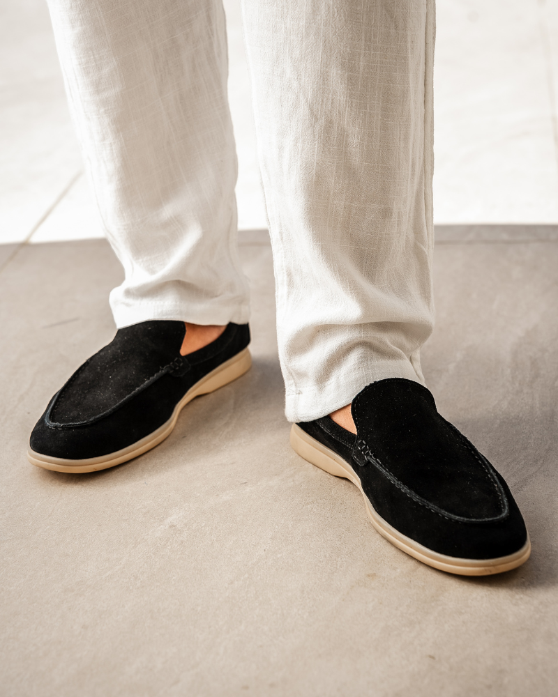 Men’s Old Money Premium Suede Loafers