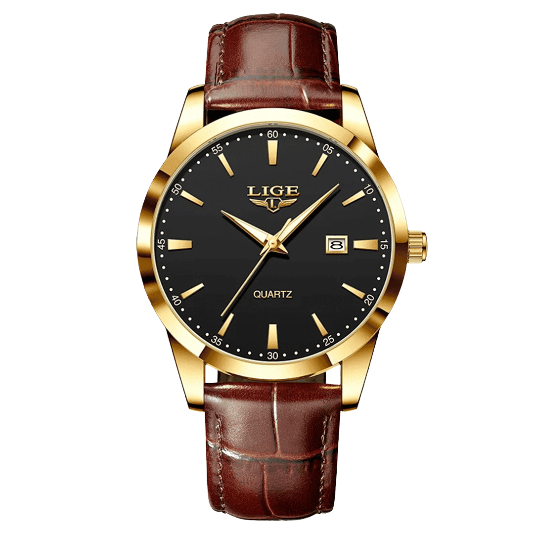 Men’s Watch — Paris (Leather Strap)