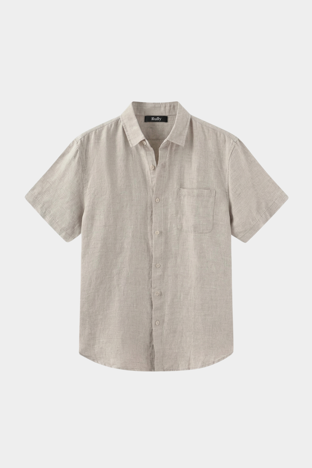 Men’s Short Sleeve Linen Shirt