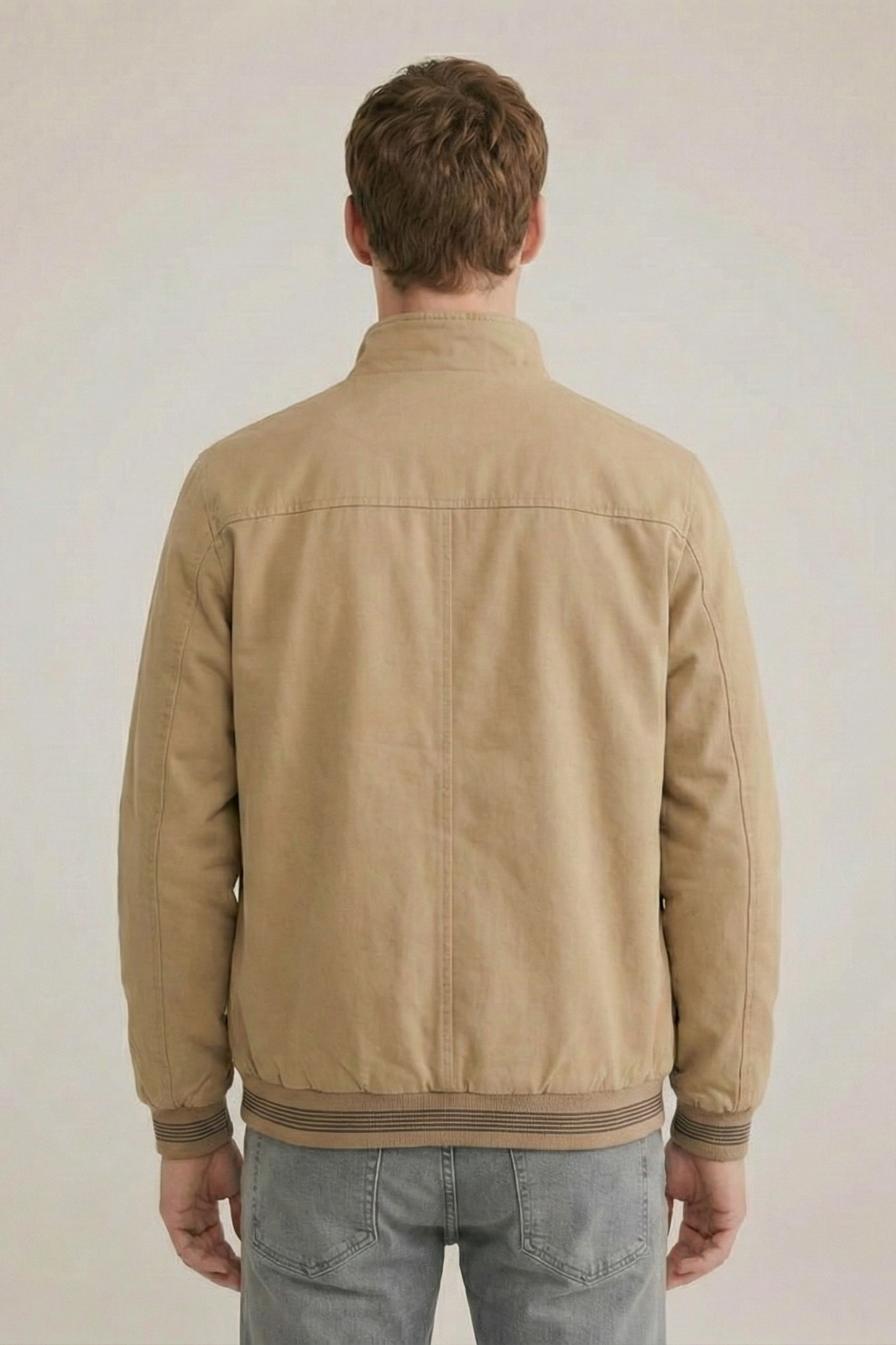 Men’s Regular Fit Fleece-Lined Winter Jacket