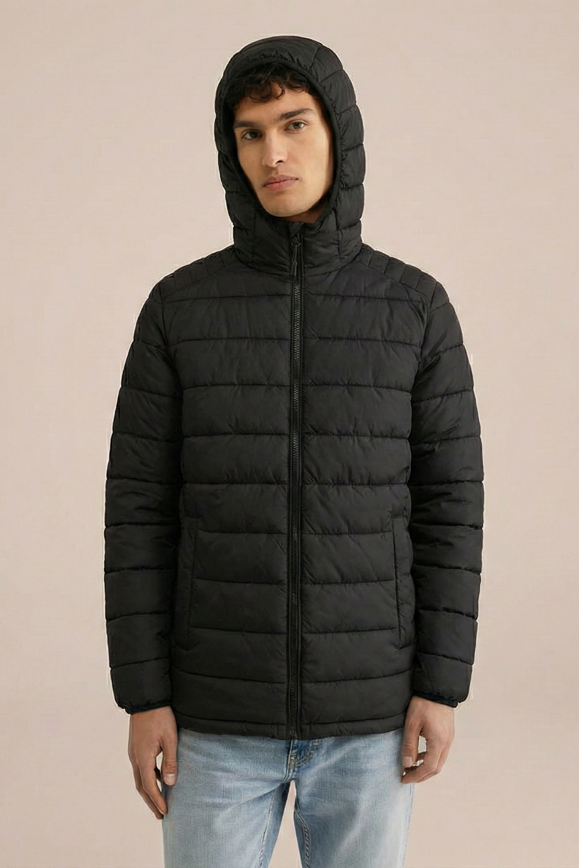 Men’s Puffer Jacket (Removable Hood)