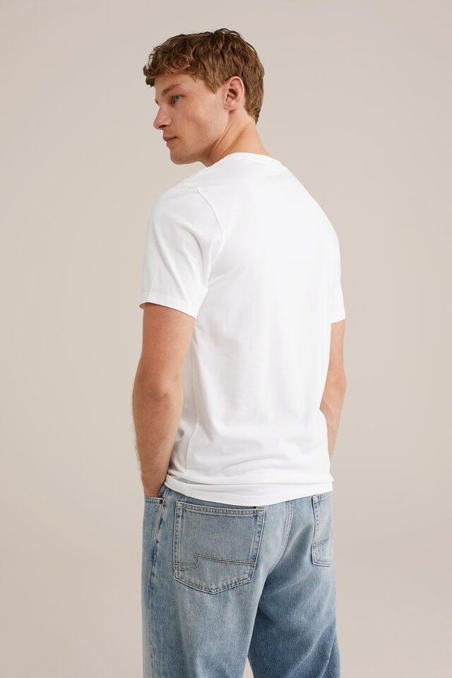 Men's Regular Fit Textured T-Shirt