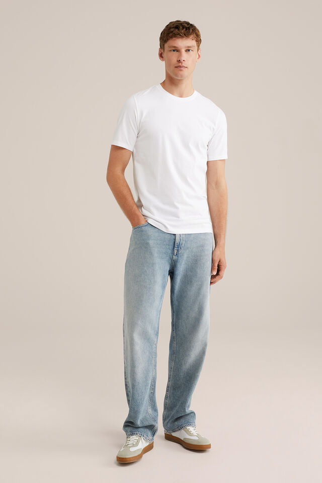 Men's Regular Fit Textured T-Shirt