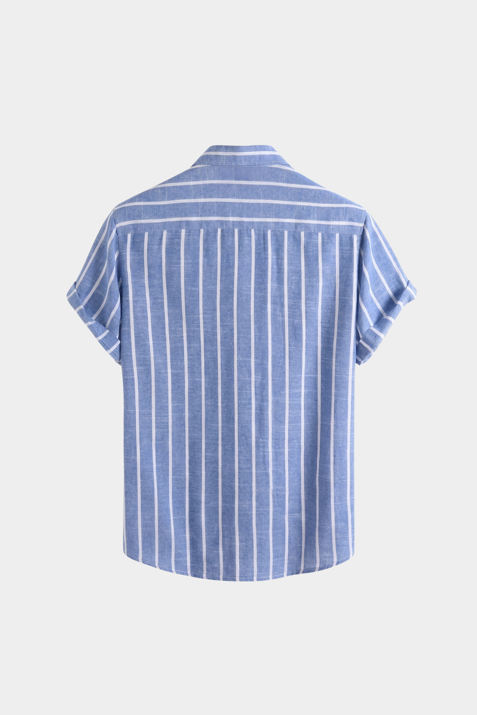Men’s Striped Cotton Polo Shirt
