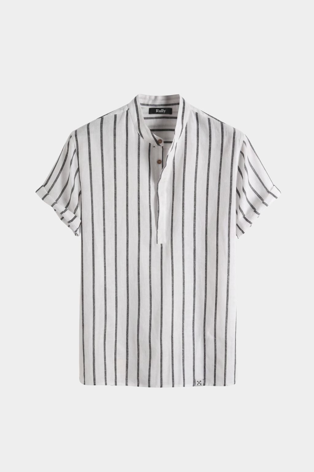 Men’s Striped Cotton Polo Shirt