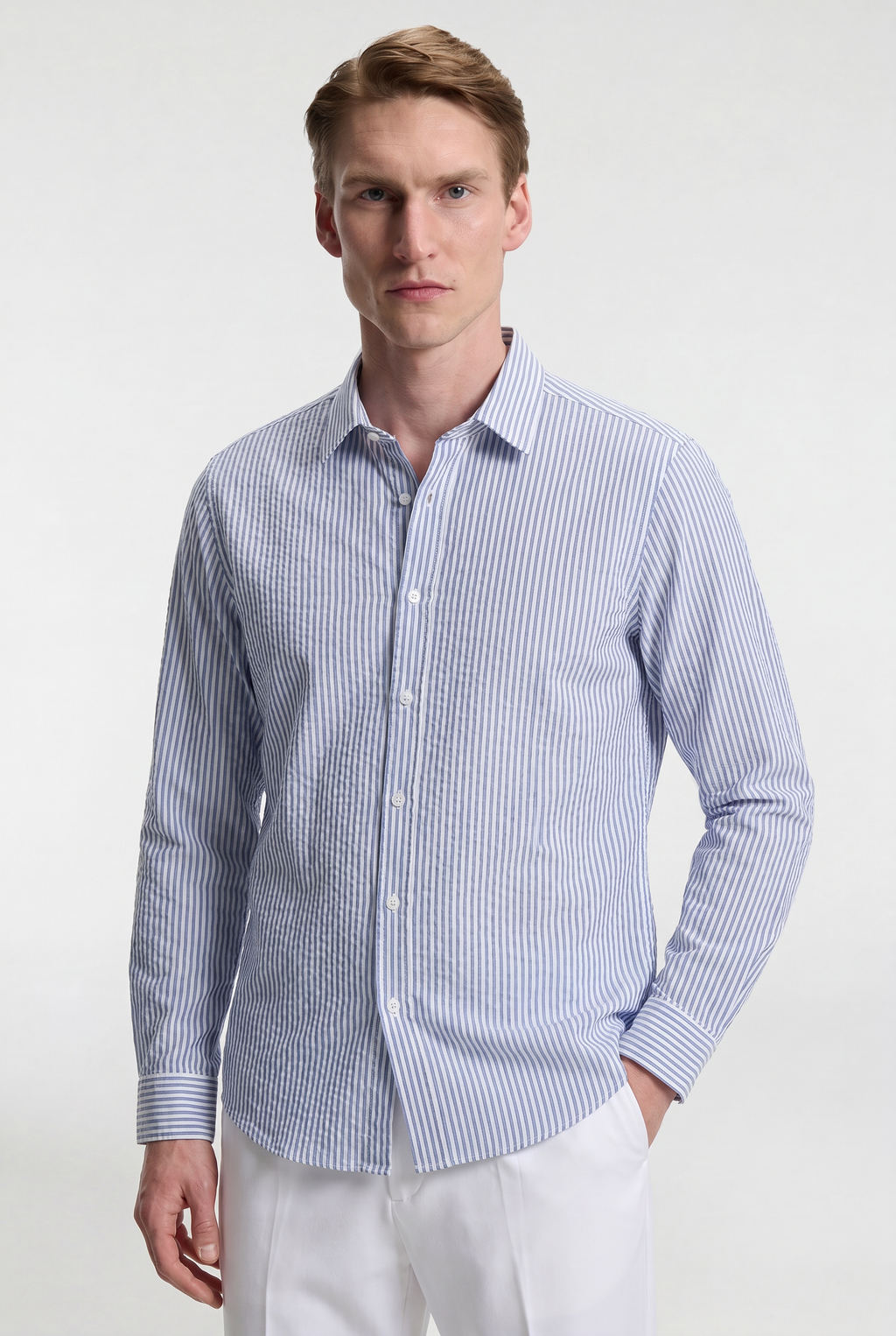 Men’s Lightweight Striped Shirt