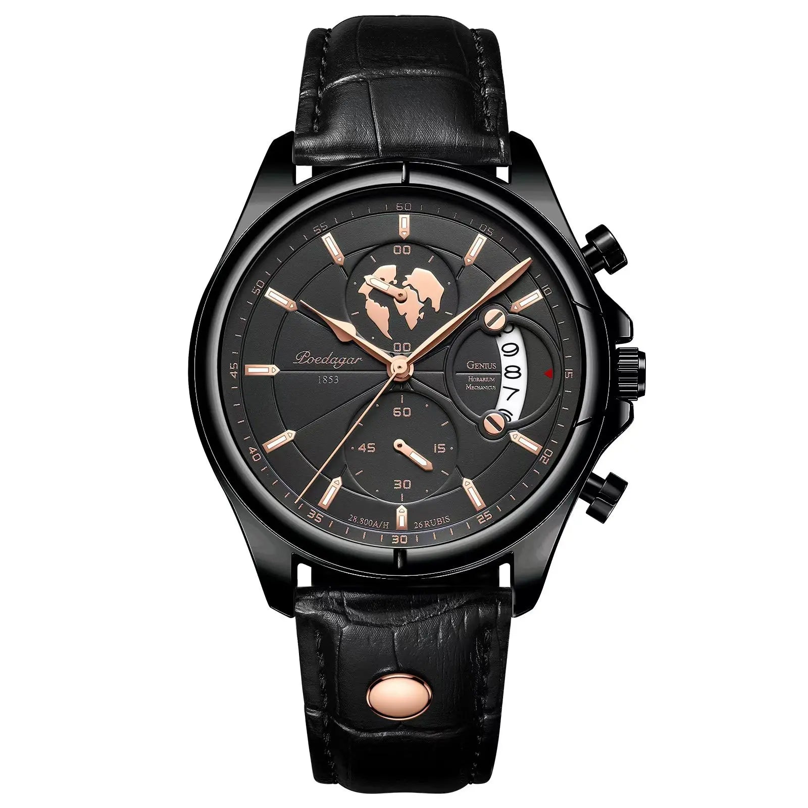 Men’s Watch — Vero (Leather Strap)