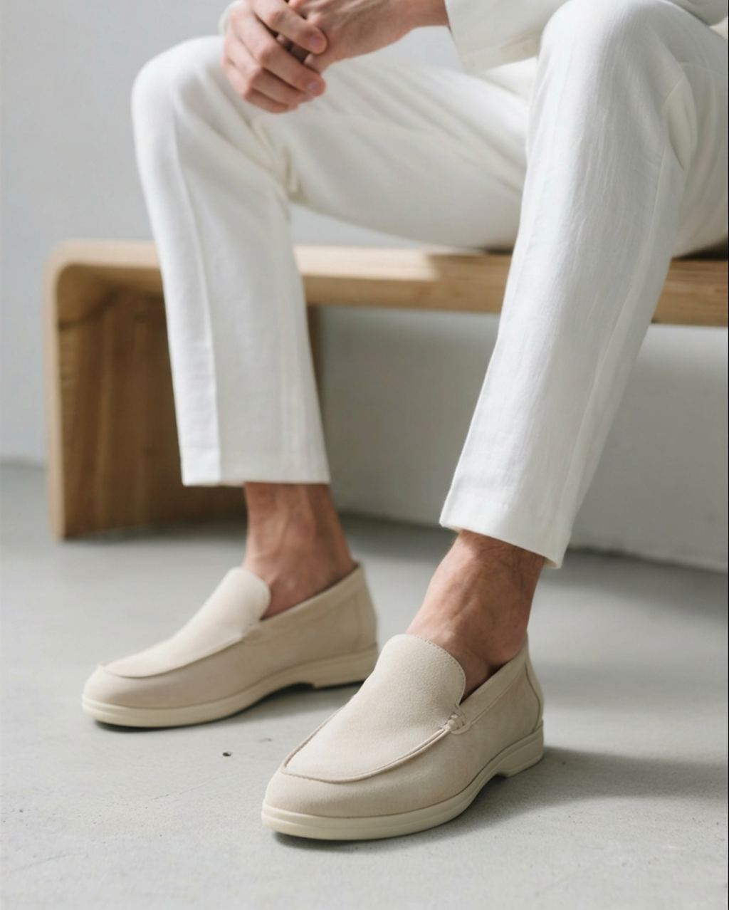 Men’s Old Money Suede Loafers
