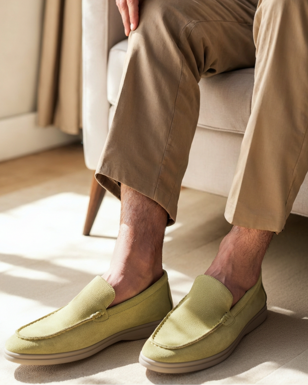 Men’s Old Money Premium Suede Loafers