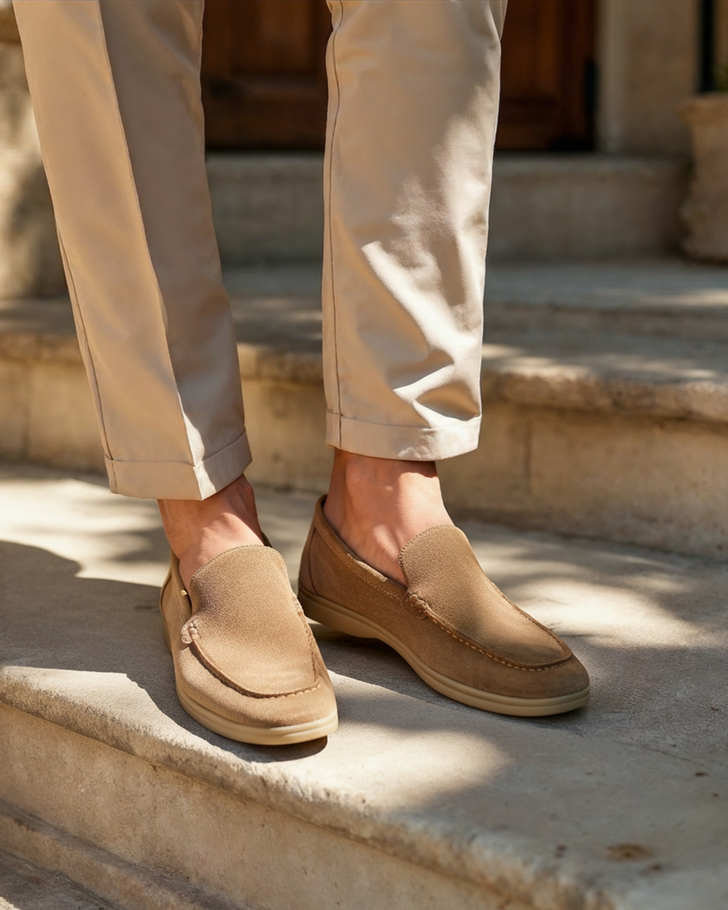 Men’s Old Money Premium Suede Loafers
