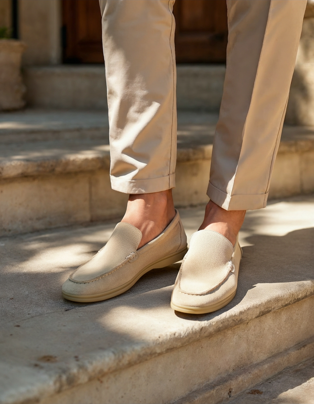 Men’s Old Money Premium Suede Loafers