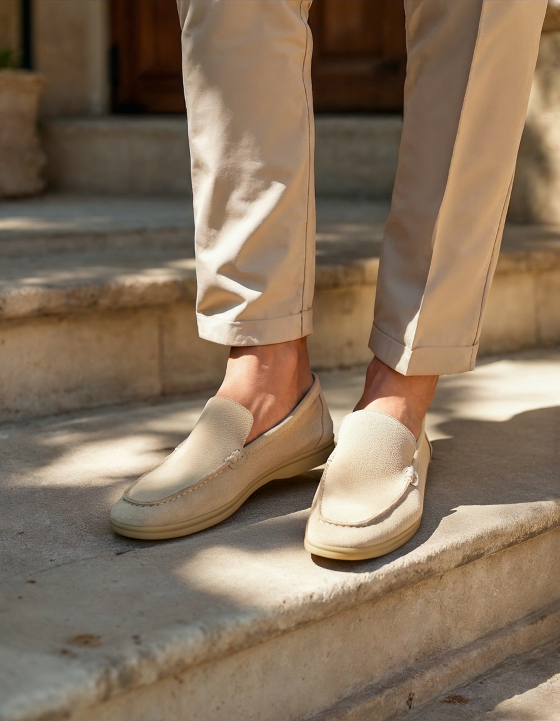 Men’s Old Money Premium Suede Loafers