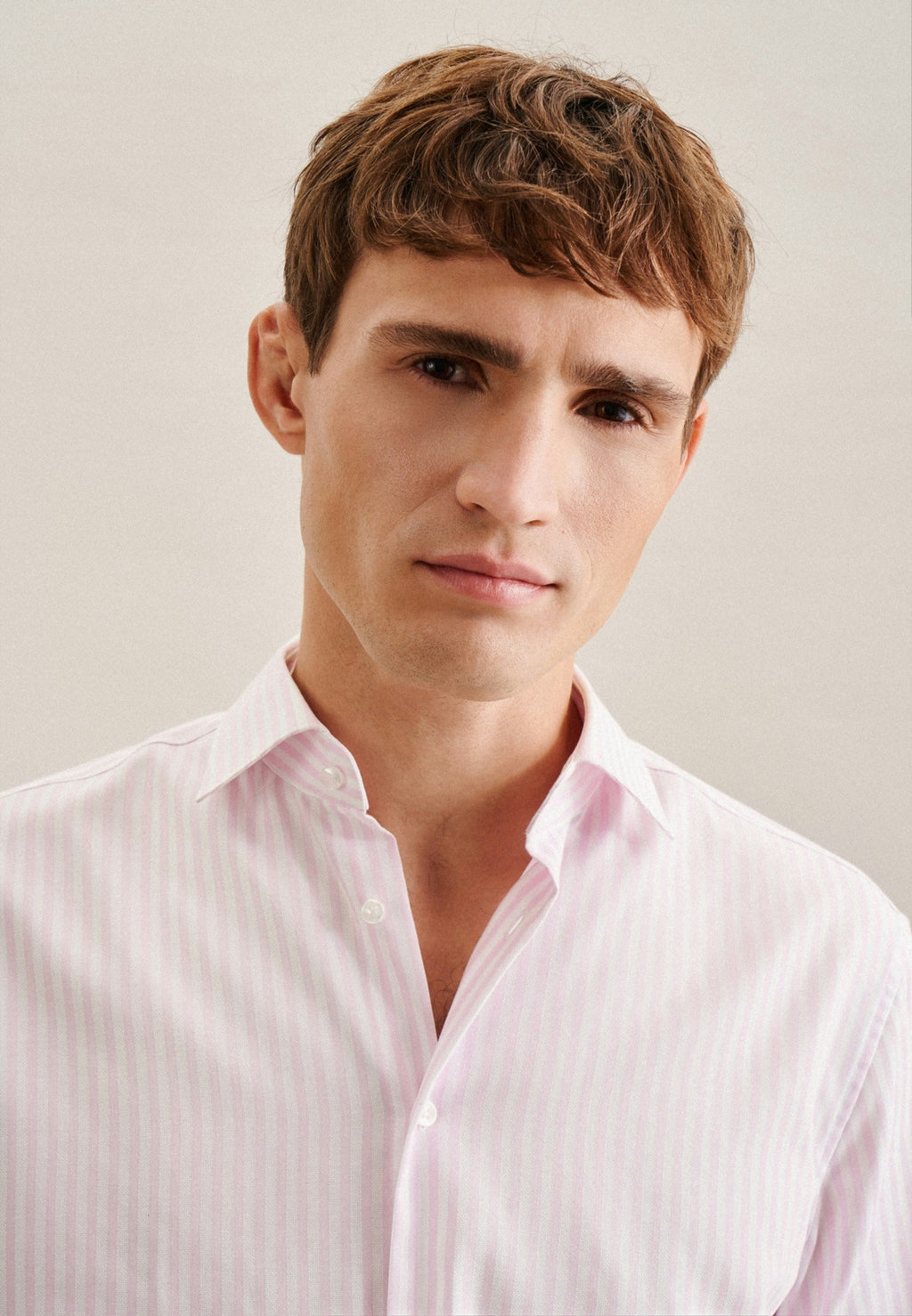 Rully Durham Striped Shirt Pink