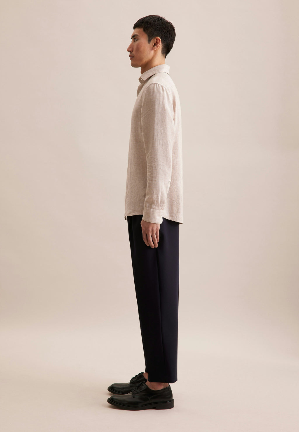 Rully Regent Linen Shirt Beige