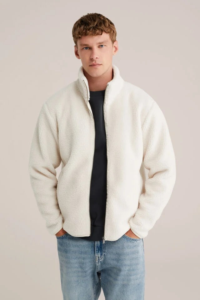 Men’s Regular Fit Teddy Jacket