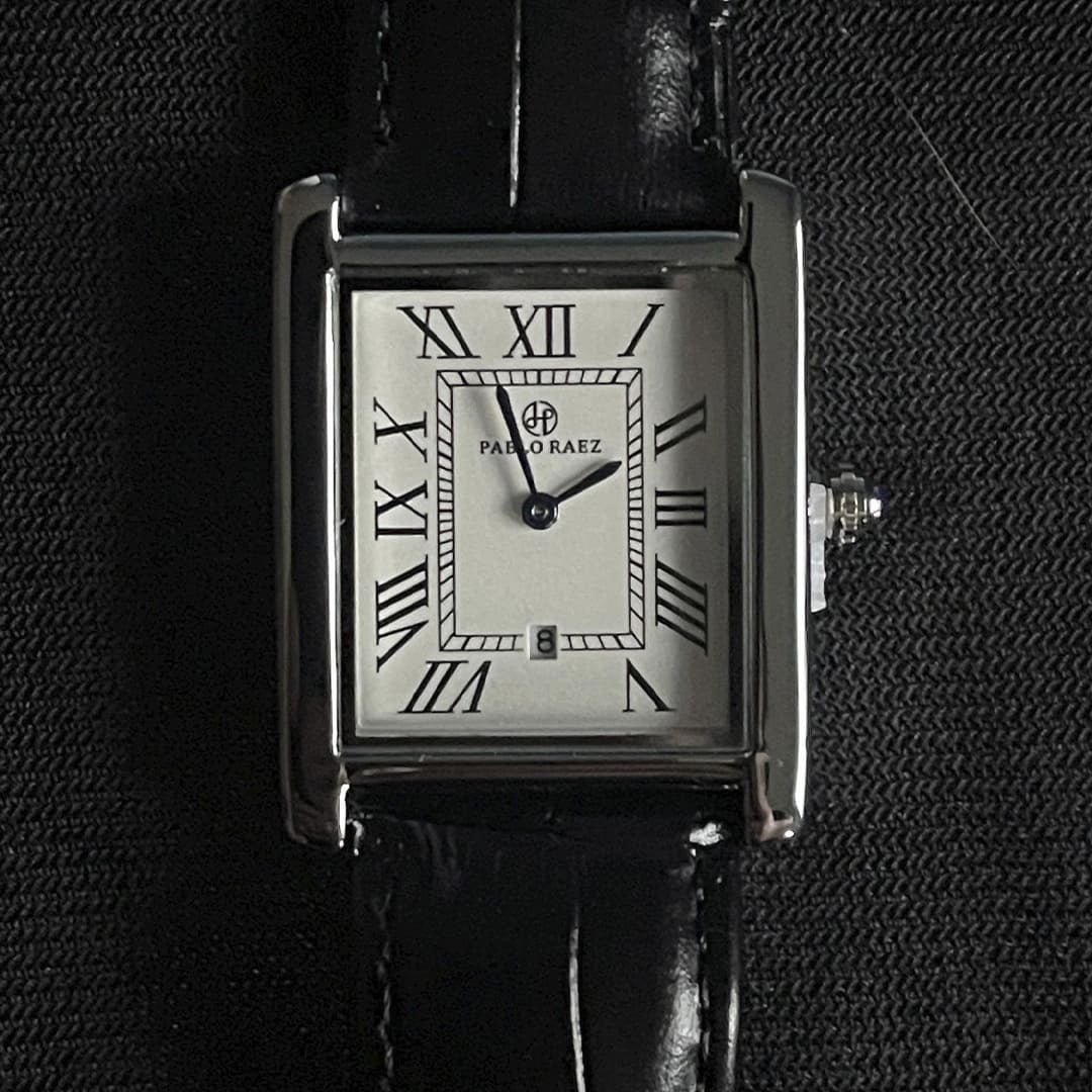 Men’s Watch — Pablo Raez (Leather Strap)