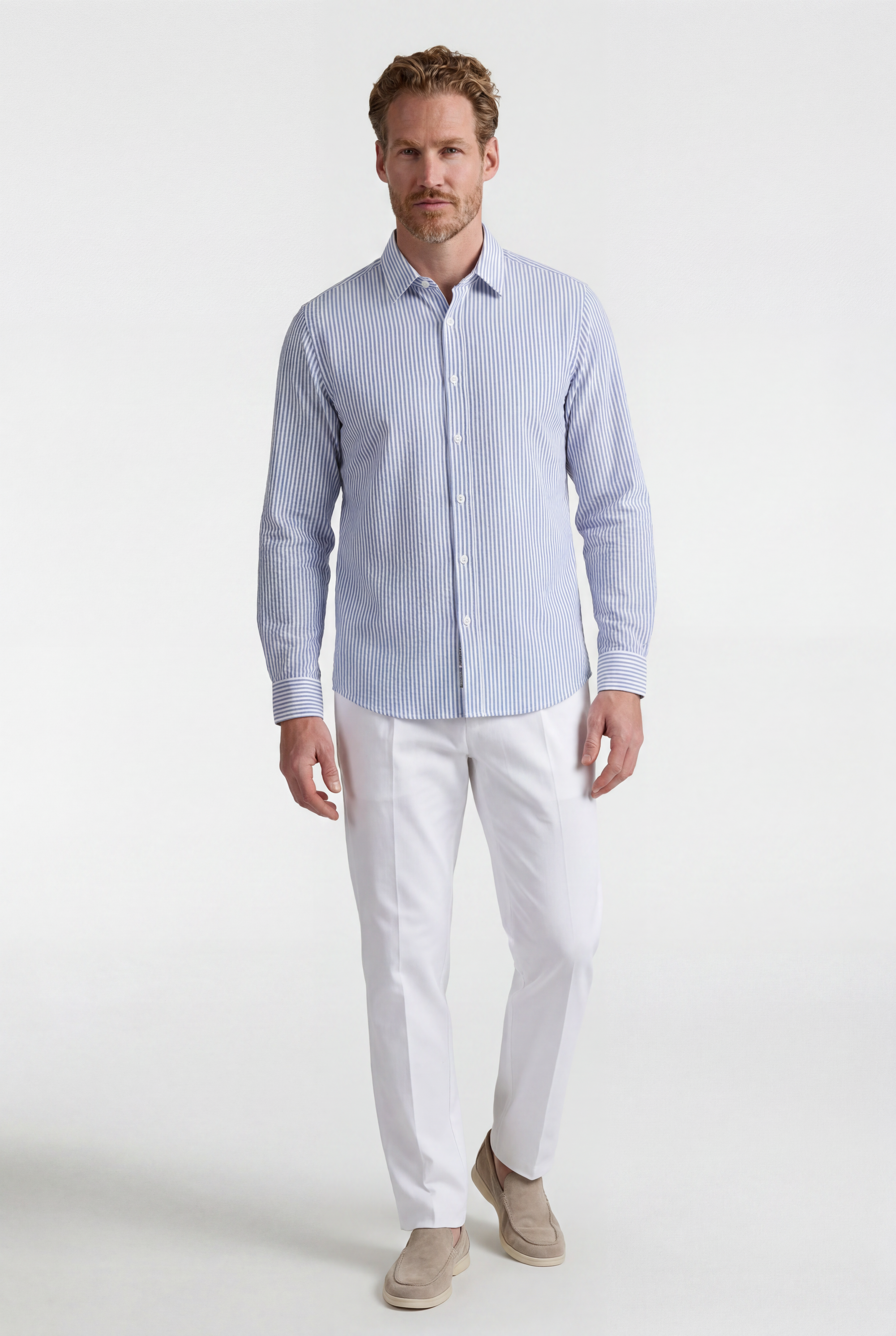 Men’s Pleated Tailored Trousers