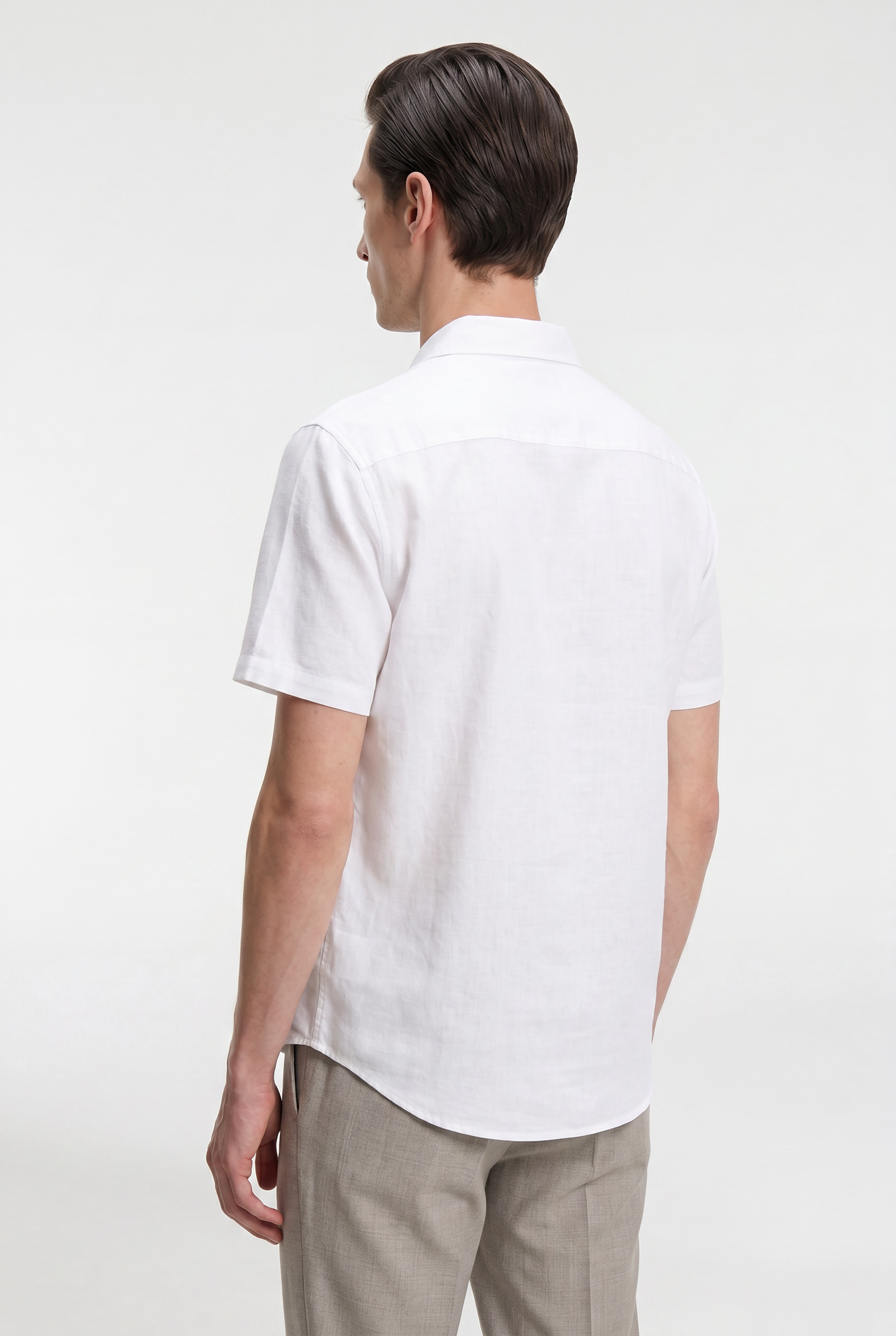 Men’s Linen Polo Shirt