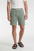 Men's Ribbed Drawstring Shorts