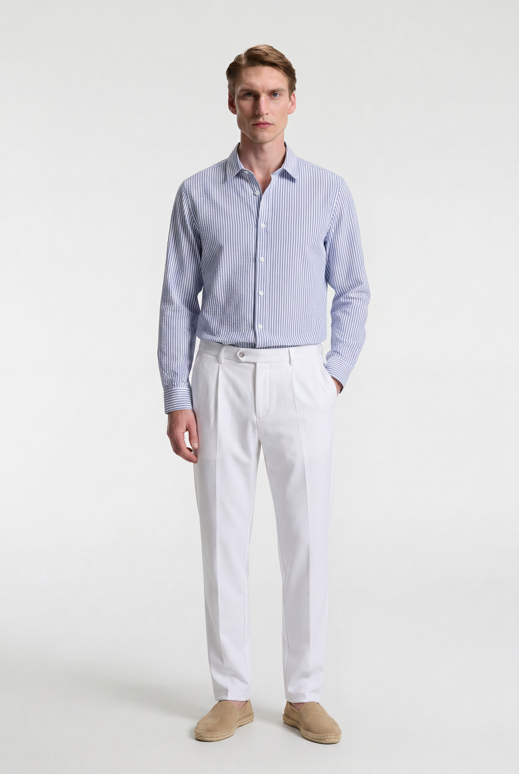 Men’s Lightweight Striped Shirt