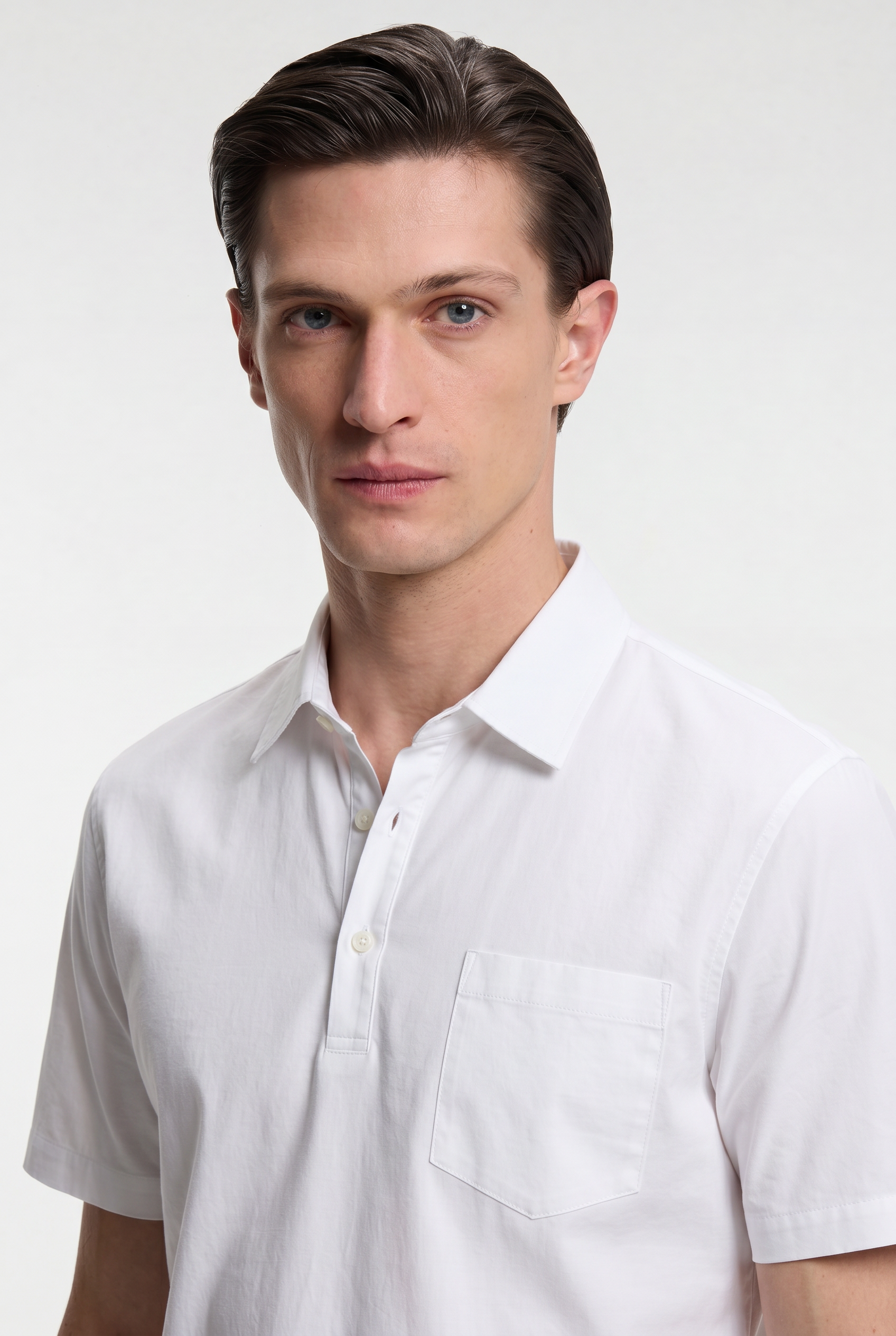 Men’s Linen Polo Shirt