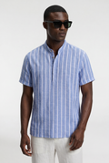 Men’s Striped Cotton Polo Shirt