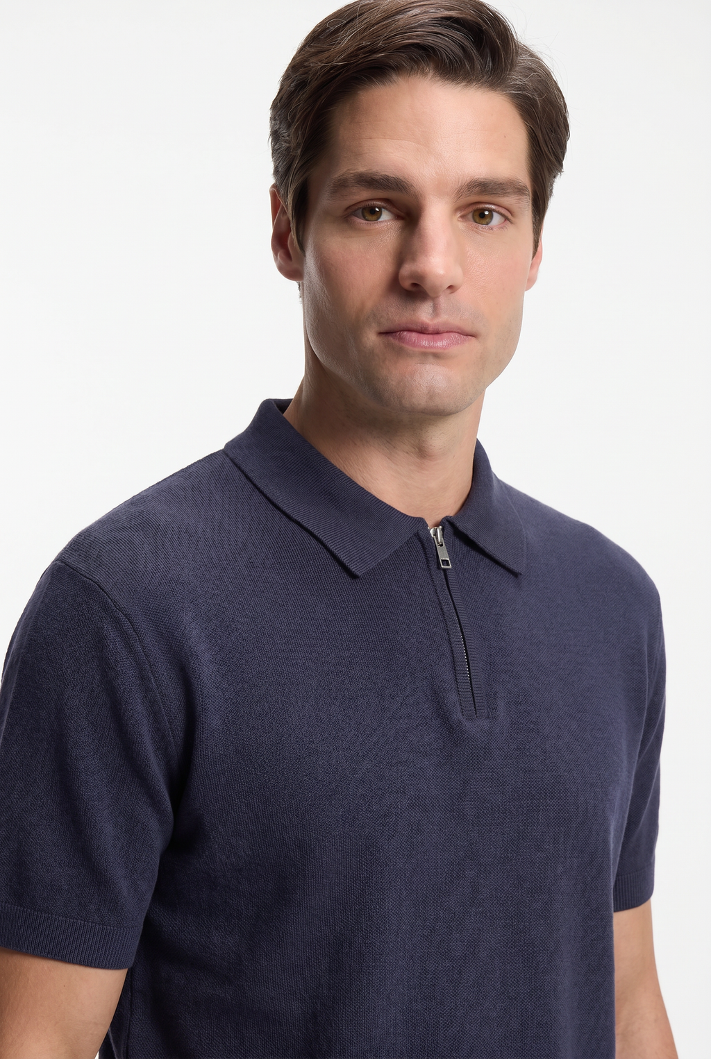 Men’s Zip Polo Shirt