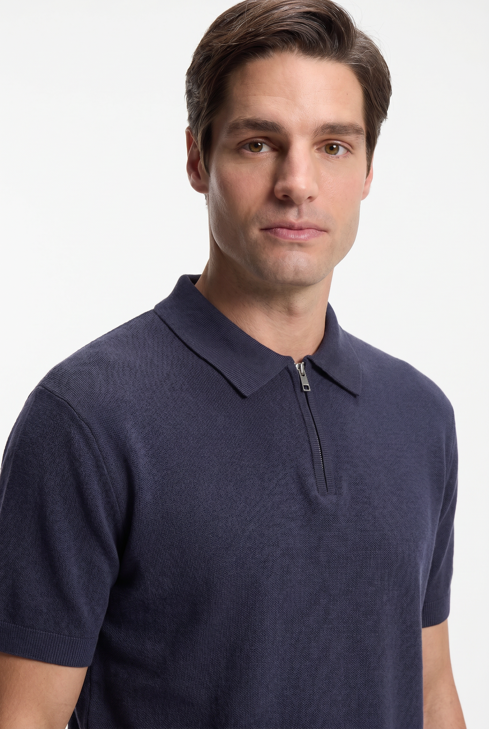 Men’s Zip Polo Shirt