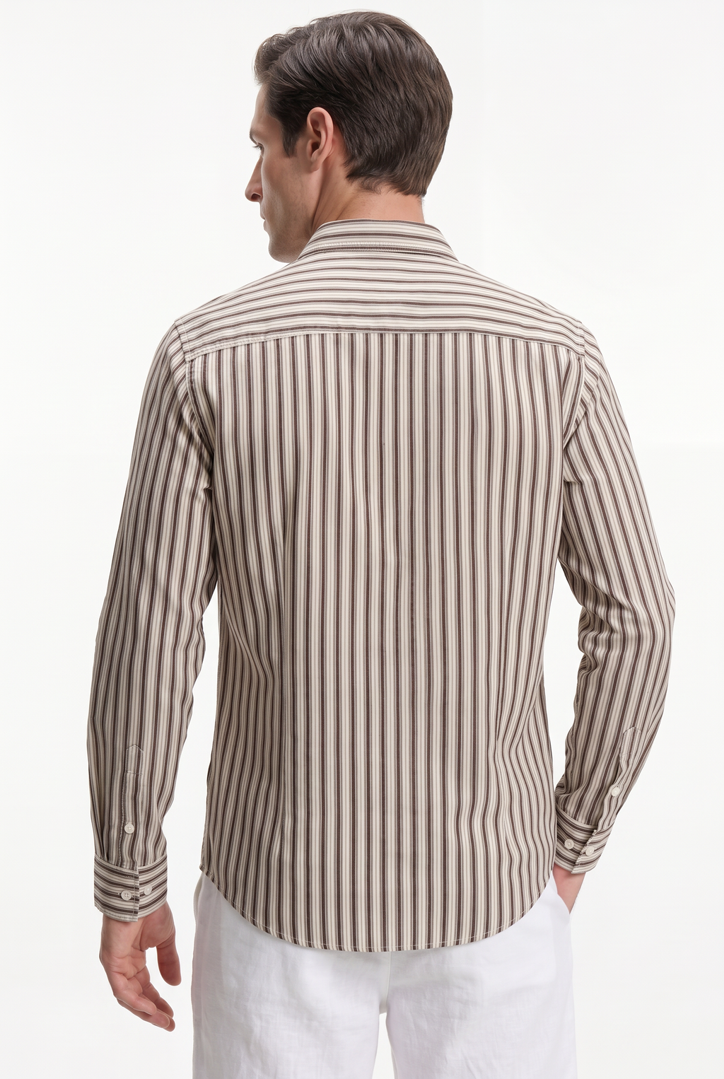 Men’s Striped Cotton Shirt