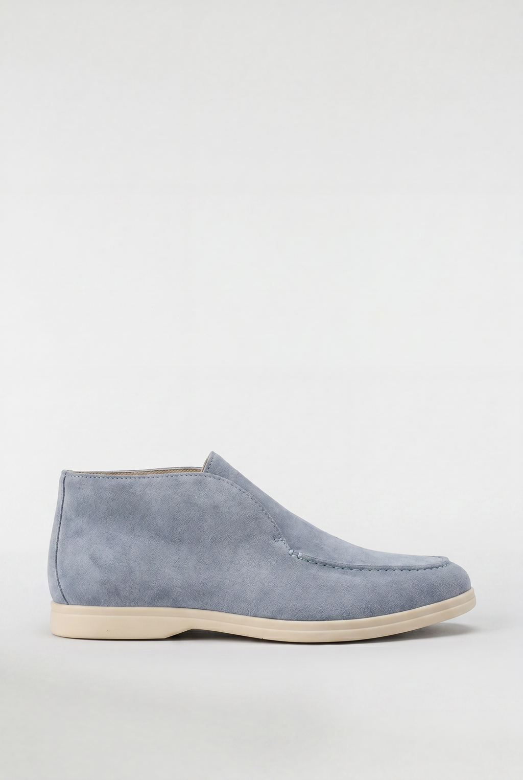 Men's High-Top Suede Loafers