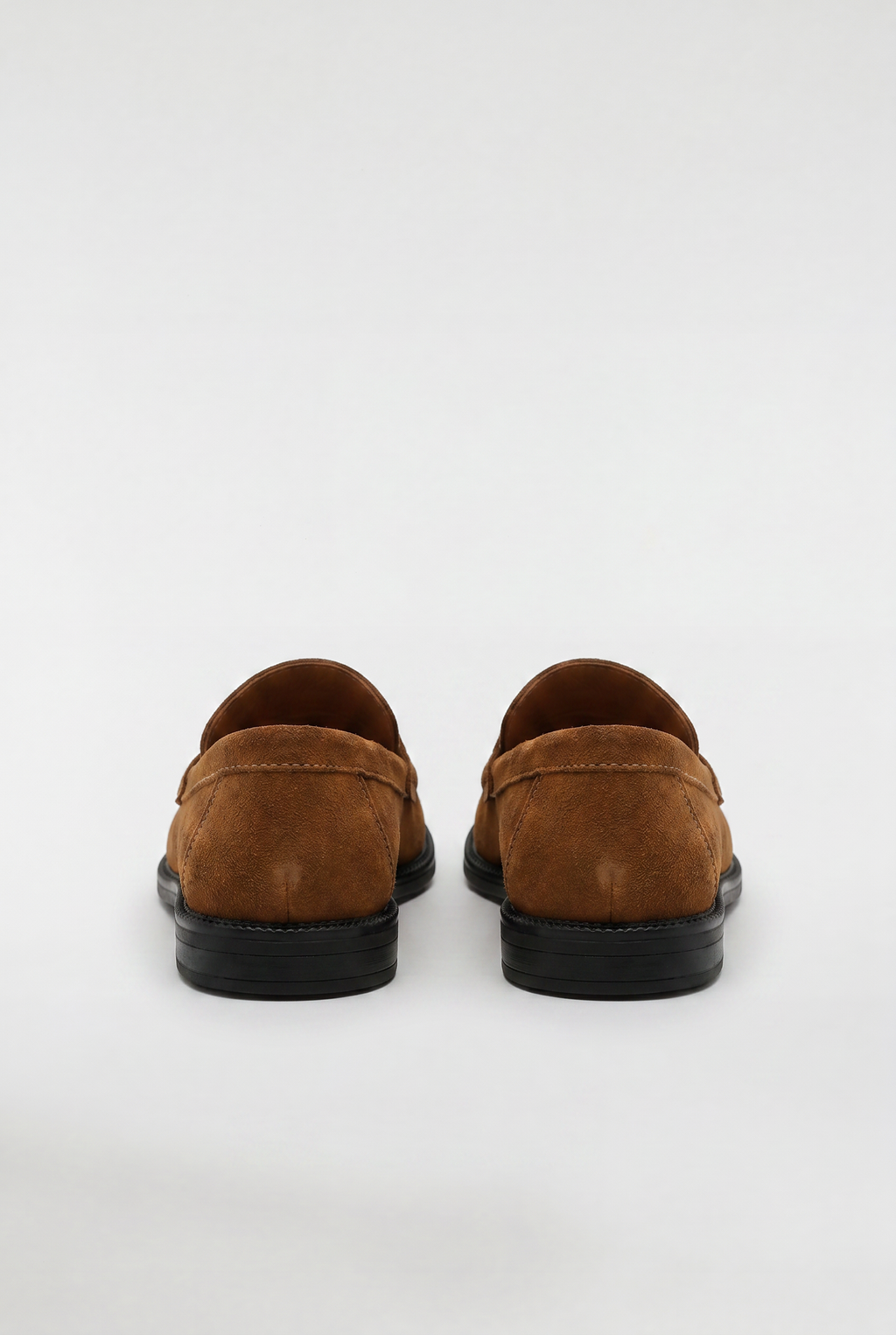 Men's Suede Penny Loafers