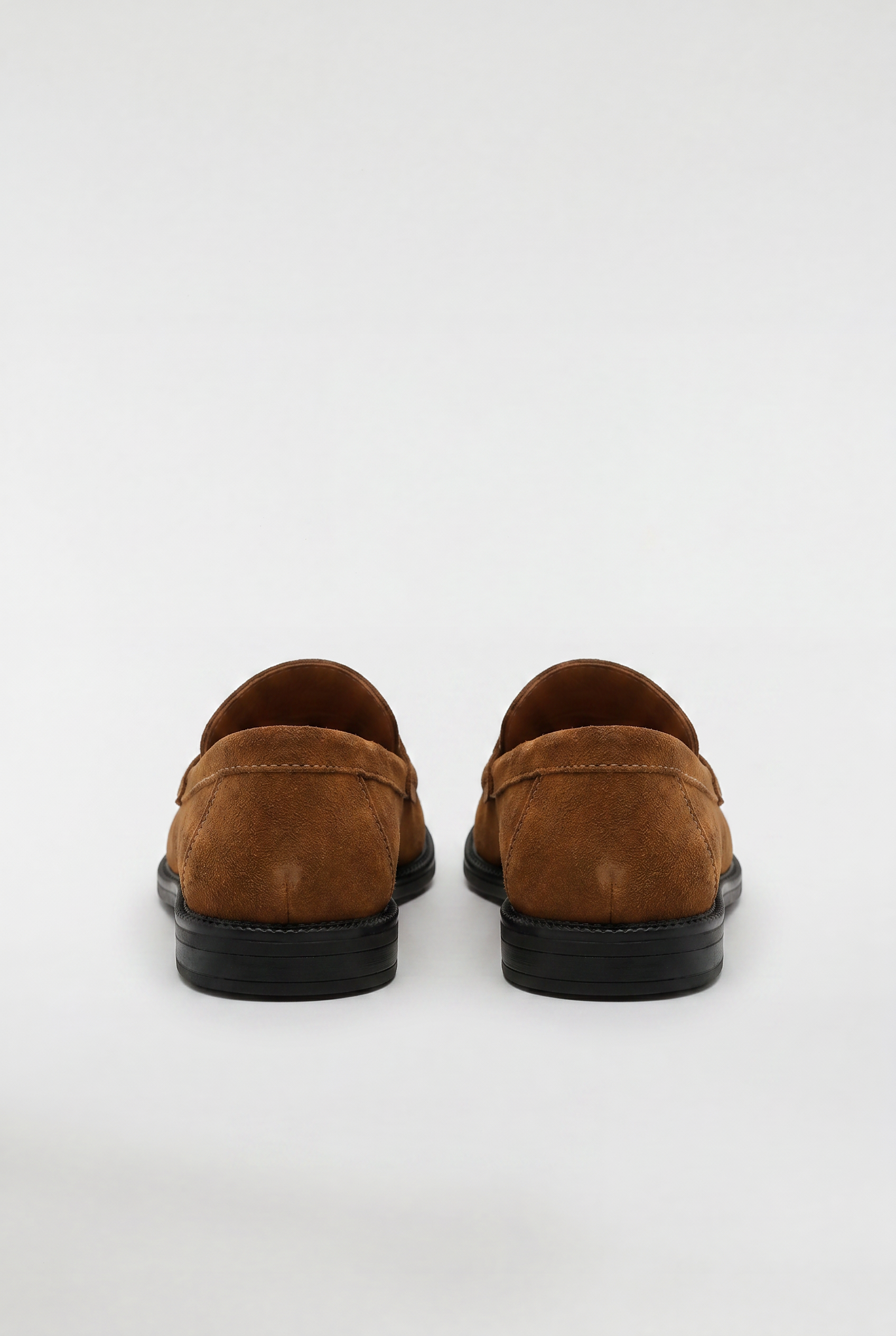 Men's Suede Penny Loafers