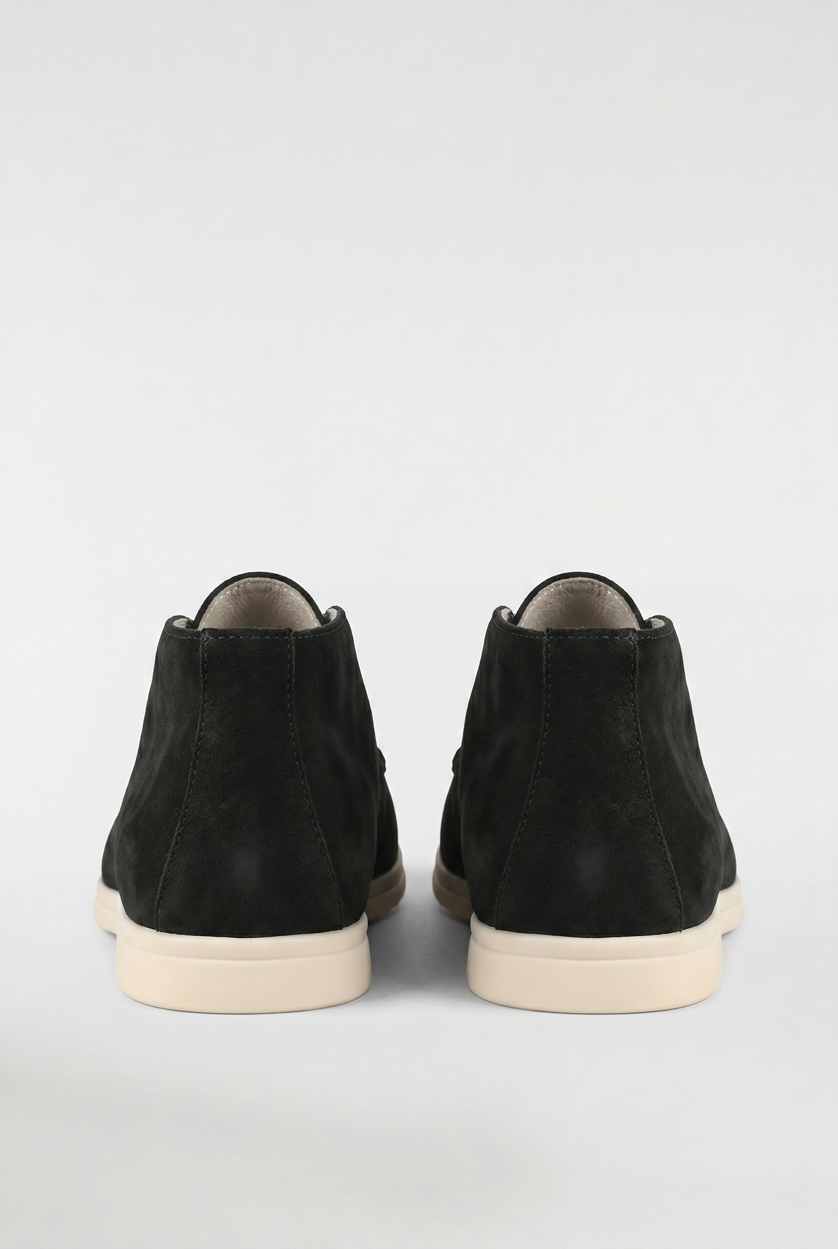 Men's High-Top Suede Loafers