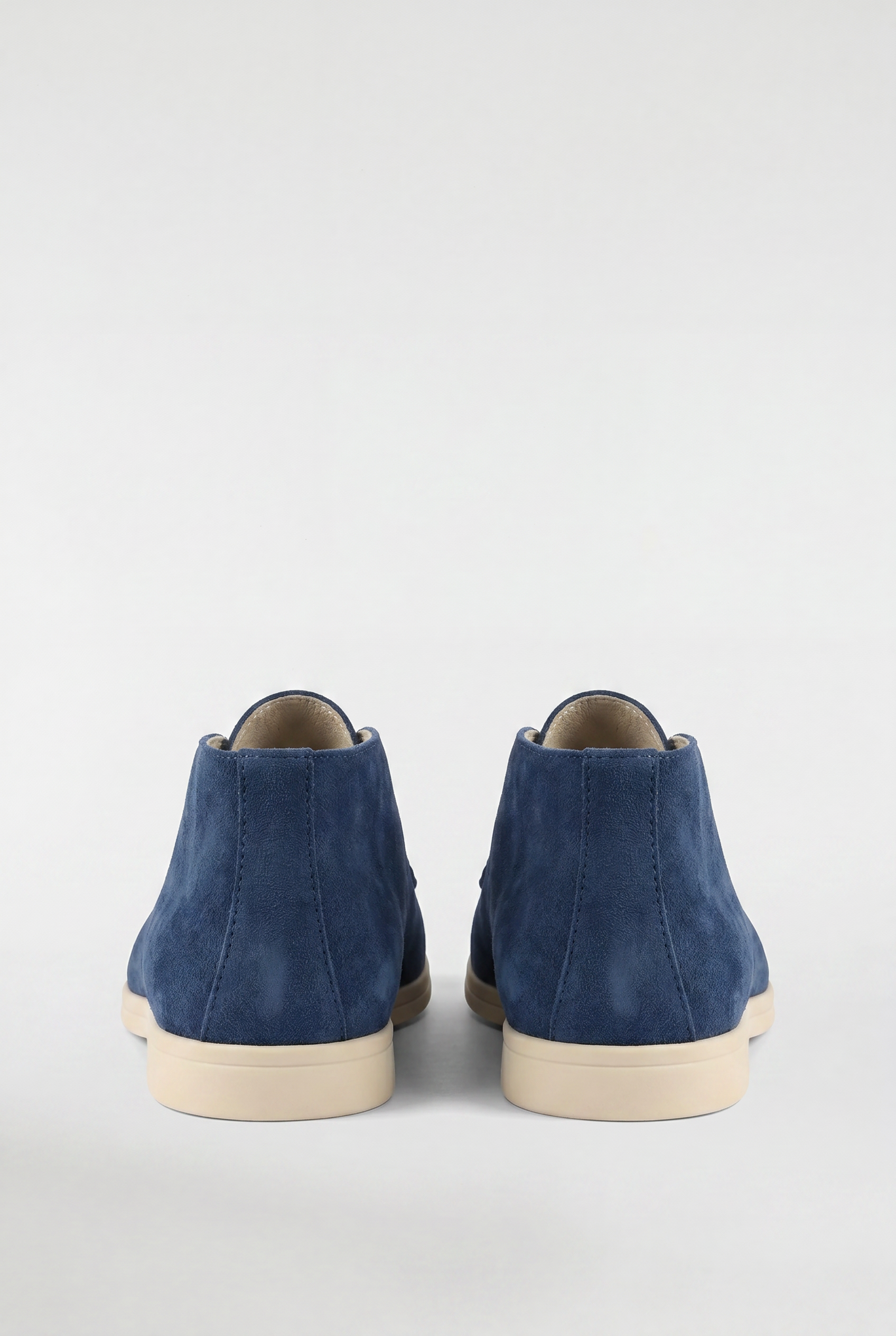 Men's High-Top Suede Loafers